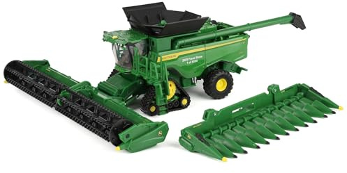 ERTL 1/64 John Deere S7 900 Combine with Corn & Grain Heads, 2025 Farm Show 45970
