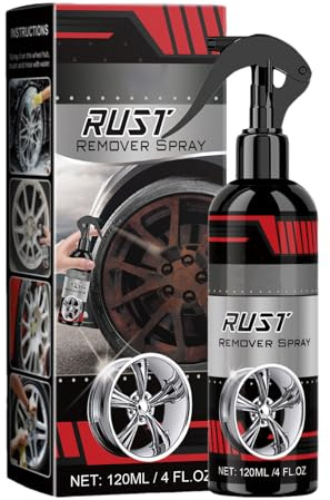 Rimuovi Ruggine Da Auto Detailing, 120ml Detergente Potente Per Pulizie Intensive E Dettaglio, Pulitore Cerchioni Rimozione Ferro, Per Bagno Cucina Auto Esterno Vasca Doccia Piastrelle Griglia