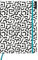myNOTES Notizbuch A4: Black and White 80ies: Notebook large, gepunktet, paginiert | In 80er-Schwarz-Weiß-Optik: Ganz viel Raum für Pläne, Skizzen und Ideen