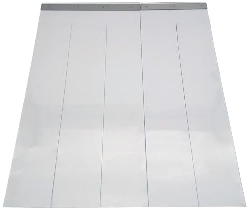 Zettl GmbH Cortina de Lamas para Animales pequeños, AnxAl 50x60 cm, Tiras de PVC para perreras, gateras, establos, Aberturas en el cobertizo del jardín, en el Taller