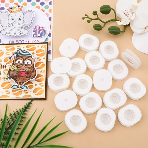 BAOFALI 30Pcs/Set 1.25 x 1.5 Mini Action Wobbles,Self-Adhesive Springs,Small Wobblers Movers for Card Making DIY Scrapbooking Arts Projects Handmade Crafts Scrapbooking Embellishments