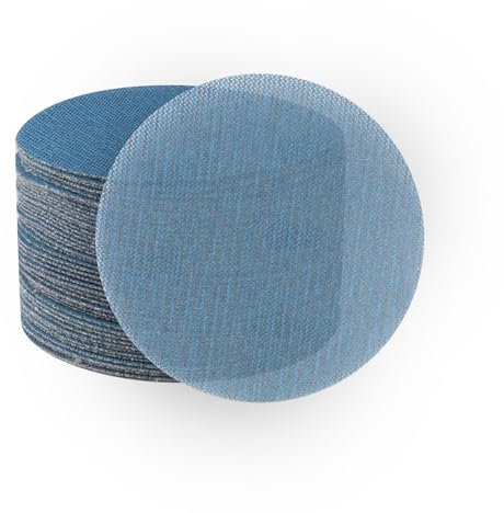 40PCS 125mm Mesh Sanding Discs 5 Inch Net Sandpaper Hook and Loop 120 Grits Dust Free for Car Wood Furniture Floor Sanding & Polishing