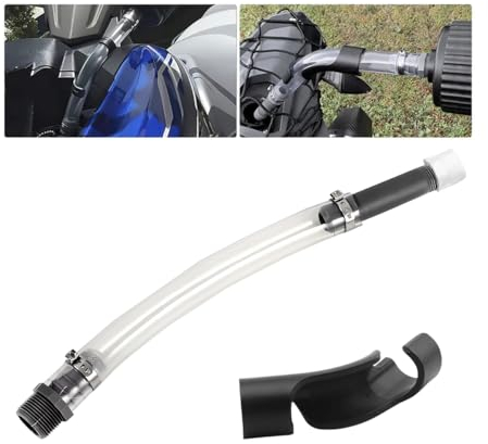 JNNJ Fuel Filler Hose with Hose Bender, Deluxe Flexible Racing Fuels Filler Hose with Hoses Bending Set Compatible with Vp Racing Fuel, Fuel Jug Hoses with Gas Jug Hoses Bender, Gas Jug, LC2 Jugs