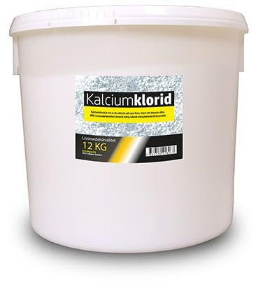 Kalciumklorid supersalt salt i livsmedelskvalitet 12 kg