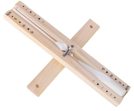 Sablier de sauna 15 minutes, montage mural rotatif en bois résistant au sable, chaleur avec horloge