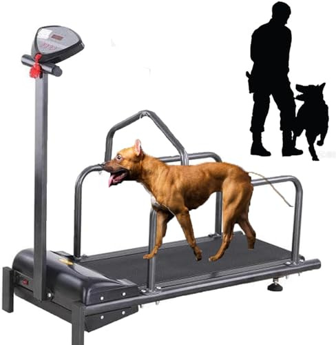 Stort löpband för hund, löpträningsmaskin för hundlöpare, löpband för träningsmaskiner för husdjur, maxbelastning 80 kg