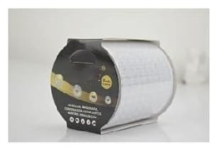 Cinta Adhesiva de señalización reflectante 10CM X 5 M Blanca SEKURECO