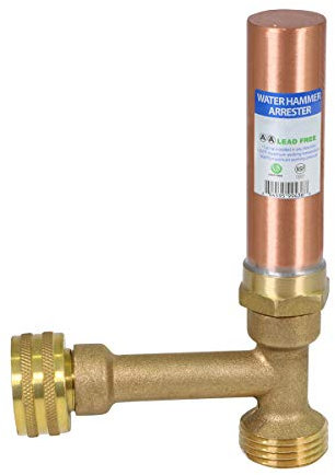 Supply Giant IBXN0056 Hose Bib Hammer Arrestor, 3/4, Copper