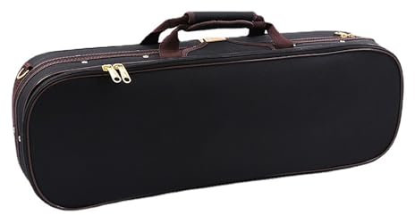 LVUNZJCA Custodia per Violino Custodia for Violino in Tessuto Oxford Zaini for Violino a Doppia Spalla per Studenti, Principianti(3/4)