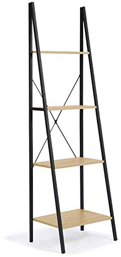 IDMarket - Etagère échelle 4 Niveaux Detroit Design Industriel