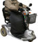 Mavomed Thermo-Kniedecke für Rollstuhl- und Scooterfahrer, Beinschutzdecke zum Schutz des Unterkörpers, schwarz, Sitzbreite 45-52 cm