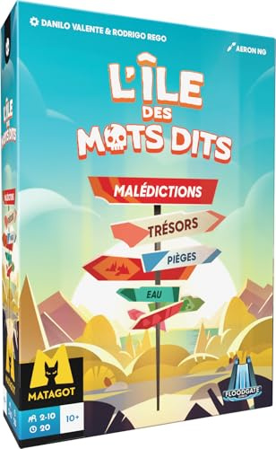 Asmodee - L'ÎLE des Mots DITS - Matagot - Jeu d’Association d’idées