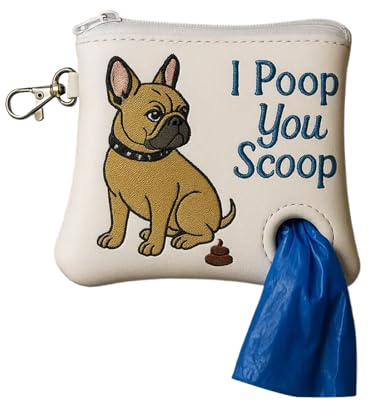 - Dispensador de bolsas para excrementos para perros, dispensador de bolsas higiénicas portátil, solución higiénica y diseño para paseos caninos, práctico para salidas al aire libre