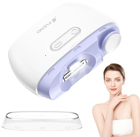 Electric Nail Clipper, Baby Nail Trimmer Nail Polisher 2 in-1, Automatic Nail Clipper 2 Speed Fingernail Clippers Nail File with Light,Women Manicure Set Nail Clippers for Baby Kids Seniors Weak Hands