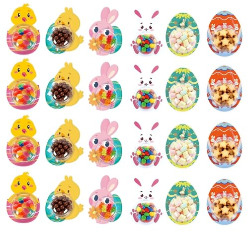 Tarjetas de Pascua genéricas - Postal Portátil Para Intercambio De,Tarjetas de Dulces para de Pascua | Para Recompensa De Clase Vacaciones Estudiantes Y