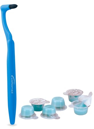 Wellsamed Sparset mit 1 Stück Stain Remover Zahnsteinentferner und 10x mira-clin HAP Polierpaste für eine effektive Zahnsteinentfernung