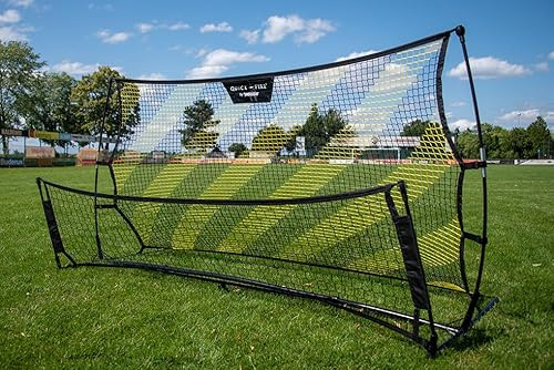 POWERSHOT Rebounder Football 2 in 1- rete di rimbalzo per l'allenamento di calcio - Kick Back Pro - Perfetto strumento di allenamento per bambini e ragazzi
