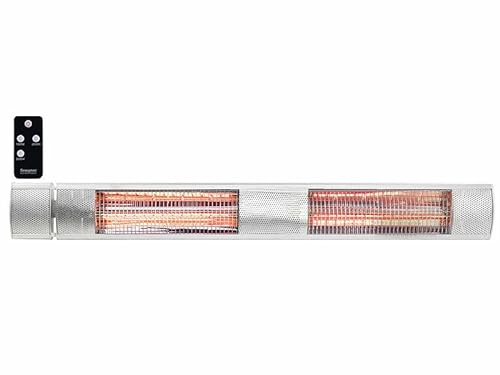 Chauffage radiant dextérieur 3000 W à infrarouge IRW-3100 - Argenté [Semptec]