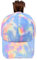 Zaxgf Damen Baseball Cap Pferdeschwanz Kappe Outdoor Basecap Retro Mützen Unisex Trucker Baseballkappe Hat Mit Zöpfen Loch Loop Hut Hohe Bun,Blau Orange Krawattenfarbe