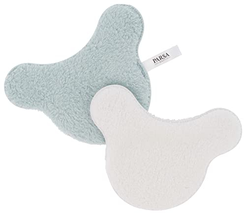 PARSA Beauty Nature Kids Mikrofaser Pads, recycelte OEKO-TEX Mikrofaser, Koala-Design, sanfte und umweltfreundliche Gesichtsreinigung für Kinder