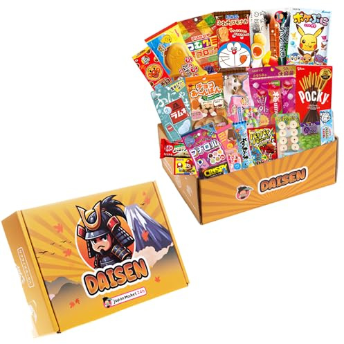 JAPON MARKET - Mystery Box Edizione Speciale Di Snack Dolci E Cibo - Giapponese Autentico - Box Snack Giapponesi Con Ramen - Caramelle Giapponesi - Dolci Giapponesi E Bevande Tipiche (DAISEN)