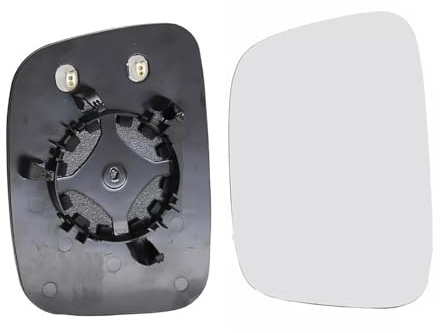 Bohaner Ersättning spegelglas för VW Transporter T5 2003–2009 Caddy 2004–2015 ytterspegel glas omvänd lins backglas spegel reservspegel uppvärmbart sidospegel glas (höger)