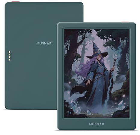 Musnap Neo C 64GB+4GB Colour eBook Reader Supports 3rd-Party apps, 6” E Ink ePaper eReader Digital Paper, with Color Display, Long Battery Life for Reading
