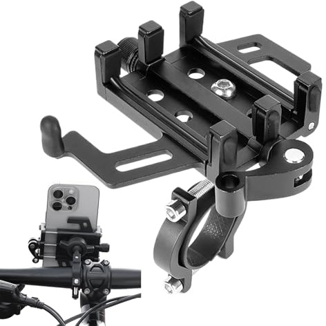 Supporto per cellulare da bicicletta, per smartphone, per bicicletta, per navigazione, mountain bike, fitness, strada, campeggio, traffico professionale, scooter