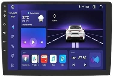 Sistema de navegación para automóviles Estéreo para Coche Android 12 de 10,1, 6+128 GB, GPS, Radio, WiFi, DSP, CarPlay