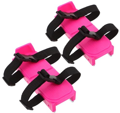 UPKOCH Pattini da Ghiaccio per Regolabili Scarpe da Pattinaggio Imbottite per Principianti Mini Pattini da Hockey per Bambine Adatti per Attività Invernali su Neve e Pista Supporto