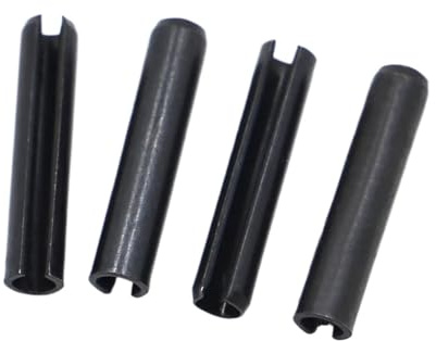 Perni a molla con intaglio, GB879 Perni diritti in acciaio a molla di varie dimensioni Confezione da 230 pezzi(M5 10pcs,10mm)