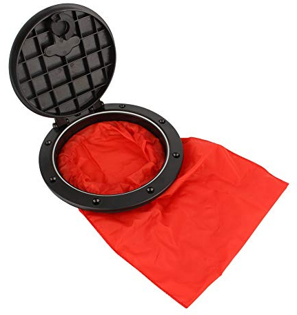 RiToEasysports Couvercle de Trappe, Plaque de Pont Amovible, 15,2cm Kit de Rangement pour Bateau, Kayak, canoë, activités Nautiques, Sorties en mer.