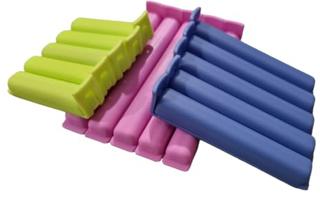 PARENCE - Ensemble de 15 Pinces de Fermeture Sachet Alimentaire - Clip Réutilisable en Plastique pour une Conservation Fraîche et Pratique - 5 X 6 CM / 8 CM / 10 CM - Scellement emballage)