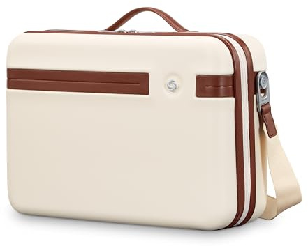 Samsonite Virtuosa Hardside Train Case, Off White, One Size, Virtuosa Hardside Train Case