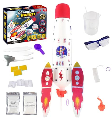 Nave spaziale, giocattolo educativo per bambini, kit di costruzione, scatola per esperimenti, giochi educativi per e ragazze 3 anni in su, scoprire compleanno Natale