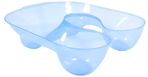 ERINGOGO Nackenstütze für Friseursalons Pvc Schulterablage Dauerwelle Tablett Rillendesign für Haarefärben und Styling Salon und Heimgebrauch
