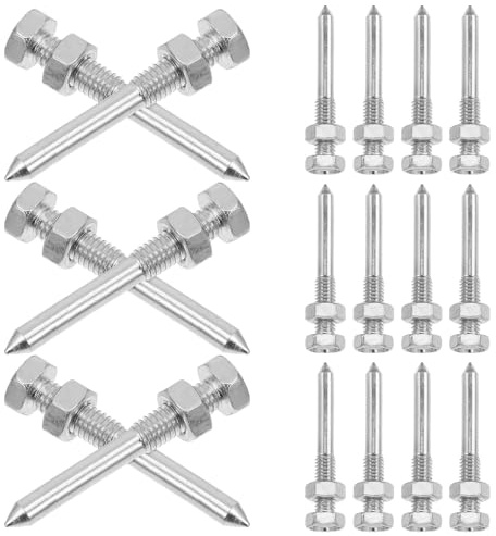 SOIMISS 20 Unidades Zapatos Aireadores para Césped con Clavos Metálicos Resistentes Accesorios de Repuesto para Suelos de Jardín Antideslizantes y Duraderos para Césped y Exteriores