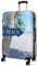 Warenhandel König Polycarbonat Hartschalen Koffer Trolley Reisekoffer Reisetrolley Handgepäck Boardcase Motiv PM (Summer Beach, Größe XL)