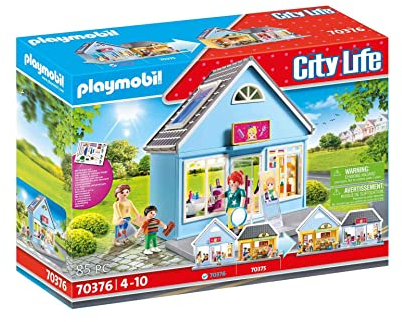 PLAYMOBIL City Life 70376 - Mein Friseursalon, ab 4 Jahren