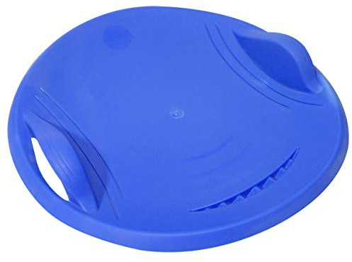 BESPORTBLE Outdoor Snow Sled Winter Toboggan Snow Sled Grass Sand Slider Pad Skiing Pad Sled Sledge Ski Board for Kids and Adult Blue