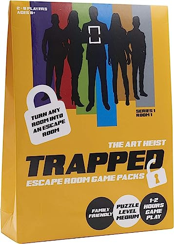 Trapped Escape room game Mission to Mars, Escape Room in a Box. Family Games.