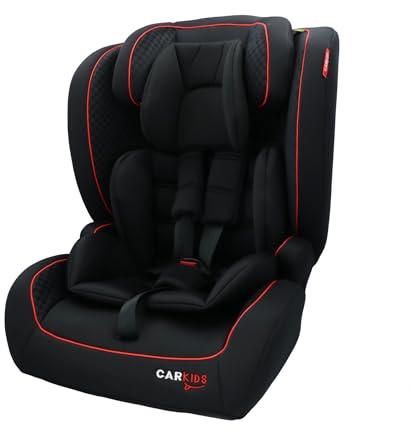 Carkids 4310035 Kindersitz schwarz Rot