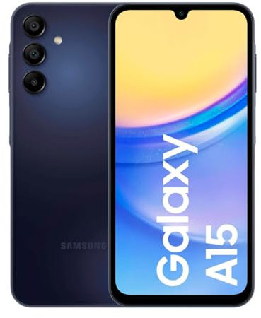Samsung Galaxy A15 Black 4G 128GB (Renewed)