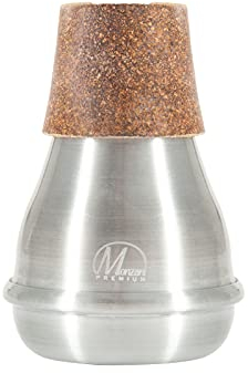 Übungsdämpfer für Trompete und Kornett - Aluminium, Schwarz, Leicht & Kompakt, Ideal für Mietwohnungen & Hotels, Effektive Lautstärkedämpfung, Gute Intonation