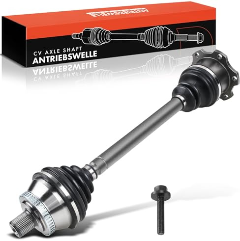 Frankberg Antriebswelle Achswelle Schaltgetriebe Vorderachse Rechts Mit ABS-ring Kompatibel mit A6 4B2 C5 A6 Avant 4B5 Replace# 4B0407272C