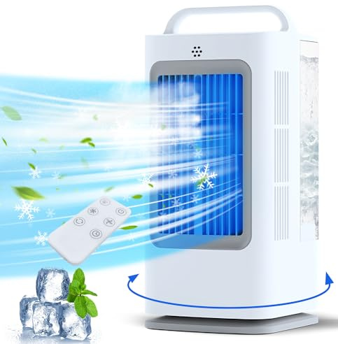 XAMATTS 1700ml Portable Air Conditioner Fan with Remote Control