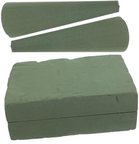 SHINEOFI Esclusivi Portafiori in Schiuma A Forma di Cono Confezione da 2 per Fiori Artificiali Progetti Artigianali Matrimoni Corone Funebri Decorazioni per La Casa