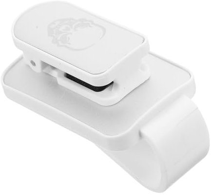 Vaguelly porta occhiali da sole visiera Sole Visor per il parabrezza dell'auto Accessori piccolo organizer per occhiali da sole per auto clip per occhiali da sole per auto addominali bianca