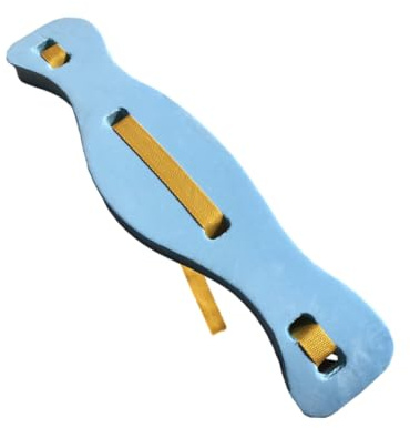 ULTECHNOVO Tabla De Flotación para Natación y Cinturón Flotante Ajustable, Soporte De Entrenamiento De Eva Ligero, Color Azul Claro para Adultos y Principiantes En Piscina y Natación Segura