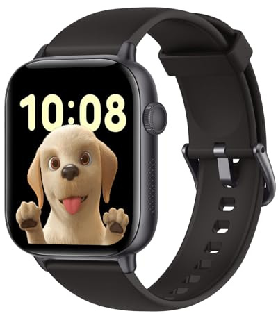 4G Smartwatch Uomo Donna Bambini, 1.92 Orologio Smartwatch con Effettua/Risposta Chiamate, Sportive Smart Watch con Contapassi/Cardiofrequenzimetro, Impermeabil IP68 Smartband (Senza Bisogno di App)